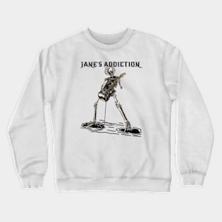 Fire skull ja Crewneck Sweatshirt